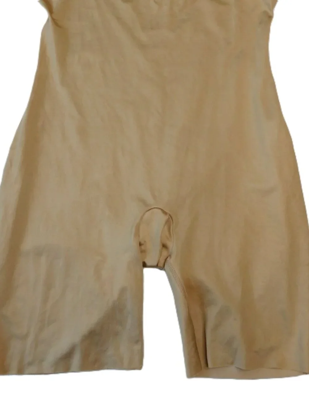 SPANX SpanxShape Invisible Mid Thigh Bodysuit | Tan | EUC | XL